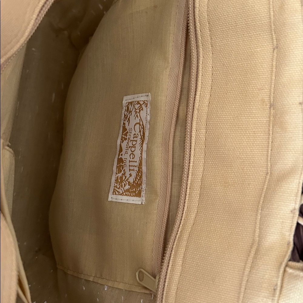 Cappelli Handcrafted Beaded Straw Tote Bag - Picture 12 of 13